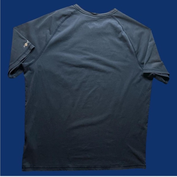 Carhartt Men's Dark Blue Short Sleeve Tee - Picture 3 of 3